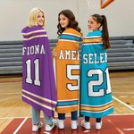 Personalized Sport Striped Soft Blanket with Name and Number Game Day Birthday Anniversary Gift for Sport Enthusiasts