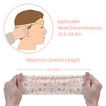 Gepersonaliseerde Schattige Bloemen Medische Elementen Zweetbestendige Hoofdband met Naam Verpleegkundige Week Waardering Gift voor Medisch Personeel