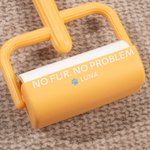 Personalised Paw Print Name Extra Sticky Pet Hair Pickup Lint Roller with Replaceable Core Pet Supplies Housewarming Birthday Gift for Pet Owners