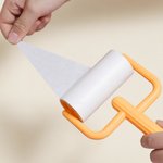 Personalised Paw Print Name Extra Sticky Pet Hair Pickup Lint Roller with Replaceable Core Pet Supplies Housewarming Birthday Gift for Pet Owners