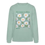 Personalisiertes Mehrfarbiges Blühende-Blumen T-Shirt Sweatshirt mit Namen und Text Geburtstag Schulanfang Junggesellinnenabschied Geschenk für Damen