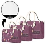 Personalisierte Vintage Geburt Blume große Tragetasche mit 1-12 Namen und Schultergurt Geburtstag Jahrestag Weihnachtsgeschenk für Frauen