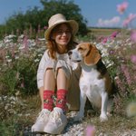 Personalized Multicolor Cute Dog Cat Face Photo Mid-calf Socks with Name Set of 3 Daily Use Birthday Christmas Gift for Pet Lovers Family Friends