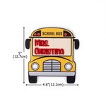 Personalized School Bus Design Magnet with Text Appreciation Day End of School Gift for School Bus Driver