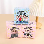 Henkilökohtainen 4-6 valokuvia akryyli koriste sokea laatikko Home Decor syntymäpäivä yllätys lahja ystävälle sokea laatikko rakastaja