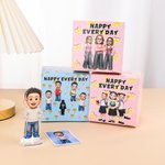 Henkilökohtainen 4-6 valokuvia akryyli koriste sokea laatikko Home Decor syntymäpäivä yllätys lahja ystävälle sokea laatikko rakastaja