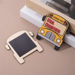 Personalized School Bus Design Magnet with Text Appreciation Day End of School Gift for School Bus Driver