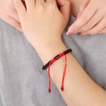 Personalisierte dünne Linie einstellbare Edelstahl geflochtene Seil Armband mit Namen Geburtstag Jahrestag Geschenk für Freund Familie