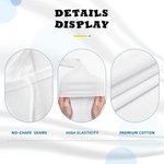 Gepersonaliseerde Tortilla Swaddle Deken en Knoop Muts Set met Naam Verjaardag Baby Shower Gift voor Pasgeborenen Baby's