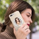 Personalisierte Cartoon Charakter magnetische Telefongriff Telefon Zubehör Geburtstag Jahrestag Geschenk für Mädchen Frauen