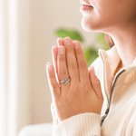 Personalised Guardian Angel Wings Adjustable Open Ring with Engraved Name Memorial Gift for Family Friends