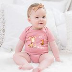 Personalisierte niedlichen Löwen Hund Tiere 100% Baumwolle Baby Bodysuit Kind T-Shirt mit Namen Jahrestag Geburtstag Geschenk für Babys Kinder