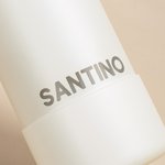 Gepersonaliseerde gegraveerde naam 18 oz geïsoleerde waterfles met handvat en rietje terug naar school verjaardag reiscadeau voor kinderen vrienden familie