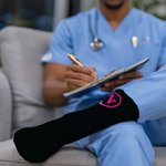 Personalized Medical Symbol RN LPN 100% Cotton Breathable Crew Socks with Text 3/5/7 Pairs Birthday Graduation Gift for Nurse Doctor Medical Staff