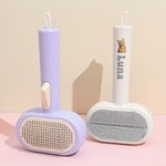 Quitapelos Personalizado 2 en 1 para Gato Perro con Nombre Uso Diario Regalo de Aniversario Cumpleaños para Dueños de Mascotas