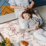 Personalized Winnie the Pooh Style Floral Soft Tassel Blanket with Name Birthday Anniversary Gift for Boys Girls