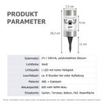 Personalisiertes Regenbogen Katze Hund Pfotenabdruck Solar Gartenlicht mit Namen Text Datum Erinnerung Trauergeschenk für Tierbesitzer Tierliebhaber