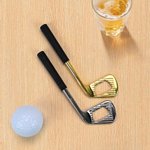Décapsuleur Personnalisé avec Nom Gravé Accessoire de Bar Cadeau d'Anniversaire pour les Amateurs de Golf