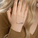 Personalised Multiple 1-8 Birthstones Family Necklace Birthday Anniversary Christmas Gift for Women Mom