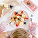 Personalized Cartoon Boy Girl Safe Stainless Steel Kid's Fork Spoon Knife 3 Pcs Cutlery Set with Case and Name Birthday Back to School Gift for Kids