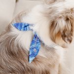 Personalisierte Liebe Knochen Pfote drucken Haustier Kühlung Schal mit gestickten Namen Haustier liefert Geburtstag Housewarming Geschenk für Tierbesitzer