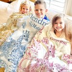 Personalizzato Mluticolor floreale Leopardo Giraffa Elefante Morbido Coperta con Nome e Cognome Cameretta Baby Shower Regalo per Ragazzi Ragazze