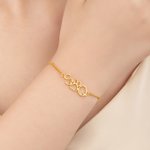 Henkilökohtainen Pet Paw Print Heart rannekoru Initial Syntymäpäivä Memorial Sympatia lahja lemmikkieläinten omistajille Naiset