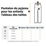Pantalon de Pyjama pour Enfant Adulte Personnalisé avec Nom et Photo de Visage Cadeau Anniversaire pour Famille Amis