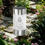 Personalisiertes Sternenkind Solar Grablicht Gartenlicht mit Namen Text Datum Grabschmuck Gartendeko Erinnerungsgeschenk für Eltern von Sternenkindern