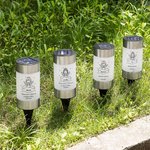 Personalisiertes Sternenkind Solar Grablicht Gartenlicht mit Namen Text Datum Grabschmuck Gartendeko Erinnerungsgeschenk für Eltern von Sternenkindern