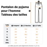 Pantalon de Pyjama pour Enfant Adulte Personnalisé avec Nom et Photo de Visage Cadeau Anniversaire pour Famille Amis