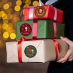 Henkilökohtainen Cartoon Santa Claus Initial vedenpitävä tarroja nimi lahja sisustus joulujuhla suosikki ystävien perheelle