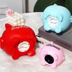 Personalised Multicolour Cute Piggy Bank with Name Home Decor Birthday Christmas Gift for Boys Girls