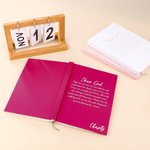 Personalized Dear God Healing Text A5 Journal Notebook with Name Daily Essentials Birthday Gift for Christianity Believer Son Daughter