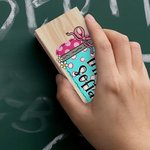 Personlig Bow Pencil Blackboard Eraser med titel och Whiteboard Marker Skolmaterial Tillbaka till skolan Säsongspresent för lärare Utbildare