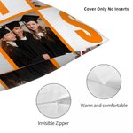 Personalisierte 6 Fotos Collage Multicolor Throw Kissen Abdeckung Home Decor Geburtstag Weihnachten Geschenk für Schwestern Freunde