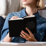 Personalized Dear God Healing Text A5 Journal Notebook with Name Daily Essentials Birthday Gift for Christianity Believer Son Daughter