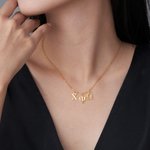 Personalizzato Sorority 1-3 Lettere greche Collana Bid Day Laurea Compleanno Grande Piccola Sorority Idea regalo per le amiche Ragazze