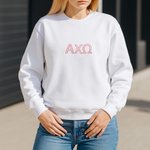 Personalized Embroidered Sorority Name Greek Letter T-shirt Sweatshirt Hoodie Founders' Day Bid Day Gift for Sorors