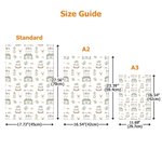 Personalized Mr & Mrs Waterproof Wrapping Paper with Family Name and Date Bridal Shower Wedding Anniversary Gift for Couple Bride Bridegroom