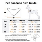 Personalised Tassel Trim Pet Bandana with Initial or Number Dog Cat Daily Accessory Gotcha Day Birthday Gift for Pet Owners Lovers