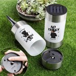 Personalized Halloween Cartoon Dog Waterproof Solar Garden Light with Name Removable Garden Decoration Halloween Gift for Family Gardening Lovers