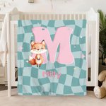 Henkilökohtainen hevonen fantasia yksisarvinen söpö eläin pehmeä heittää peitto nimi ja alkuperäiset syntymäpäivä joululahja pojille tytöille