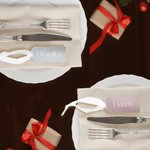 Personalized Engraved Name Mirrored Acrylic Stocking Tag Christmas Lights Tree Decor Christmas Gift for Family Friends