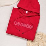 Personalized Embroidered Sorority Name Greek Letter T-shirt Sweatshirt Hoodie Founders' Day Bid Day Gift for Sorors