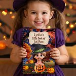 Personalized Funny Halloween Costume 3D Cartoon Character A5 Spiral Notebook with Name Title and 120 Lined Pages Halloween Gift for Kids Family