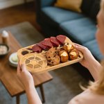 Personalized Clapperboard Board/Tray with Movie Lines Name and Date Daily Use Tea Party Birthday Gift for Cooking Lovers Tea Enthusiasts