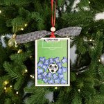 Personalized Soccer Field Jerseys Shaker Ornament with 1-20 Names and Numbers Team Club Appreciation Christmas Gift for Coach Manager Teammate