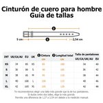 Personalizado Cinturón de cuero grabado de los hombres de la ranura con el nombre Día del Padre Regalo de cumpleaños para el padre abuelo