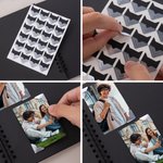 Gepersonaliseerd afstudeerboek met fotogastenboek met balpen en stickers Afstudeercadeau voor afgestudeerden